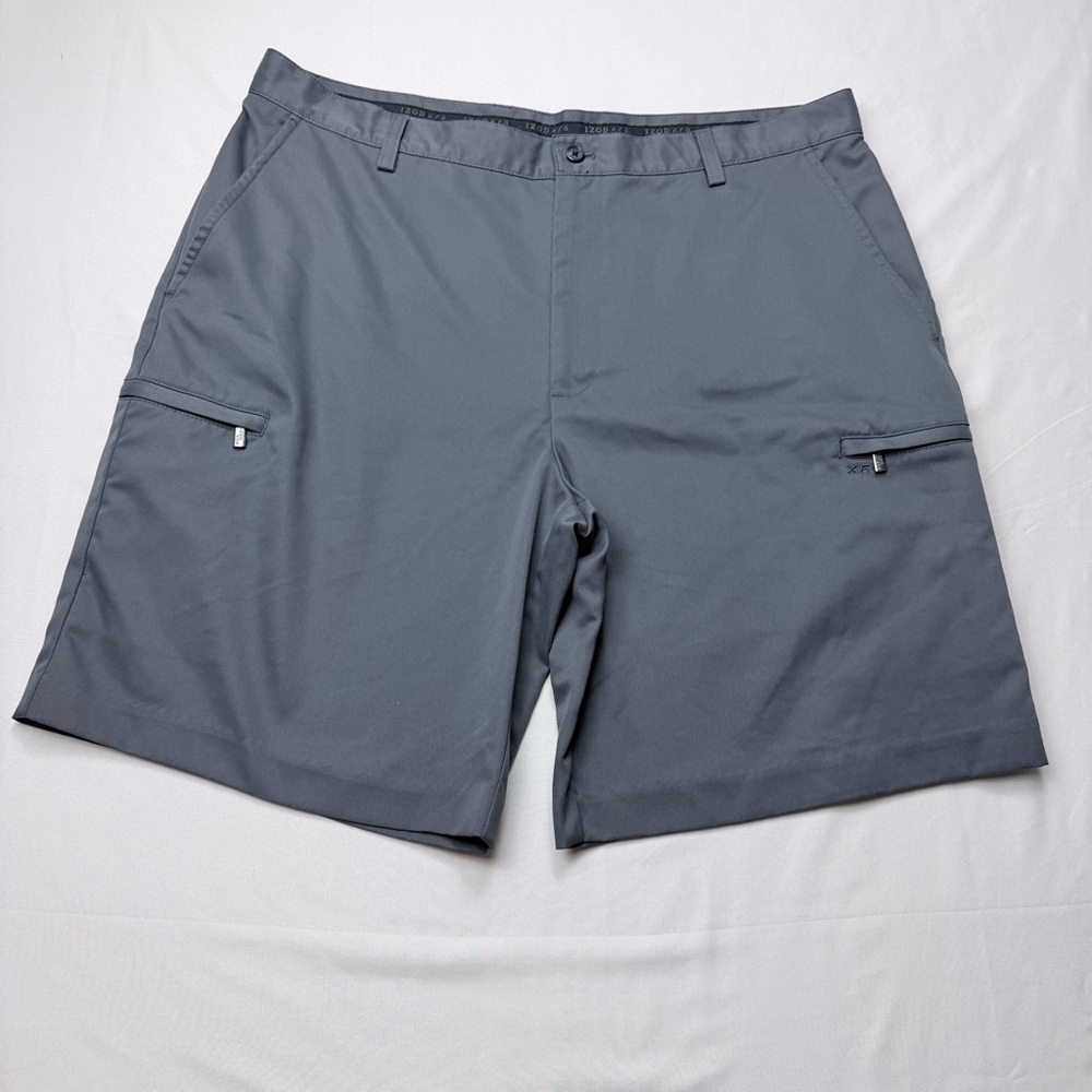 Izod Men's Slate Gray Hybrid Performance Shorts